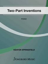 Two-Part Inventions piano sheet music cover